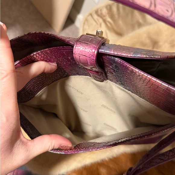 Brahmin Shira Tote Leather Bag - Picture 5 of 11